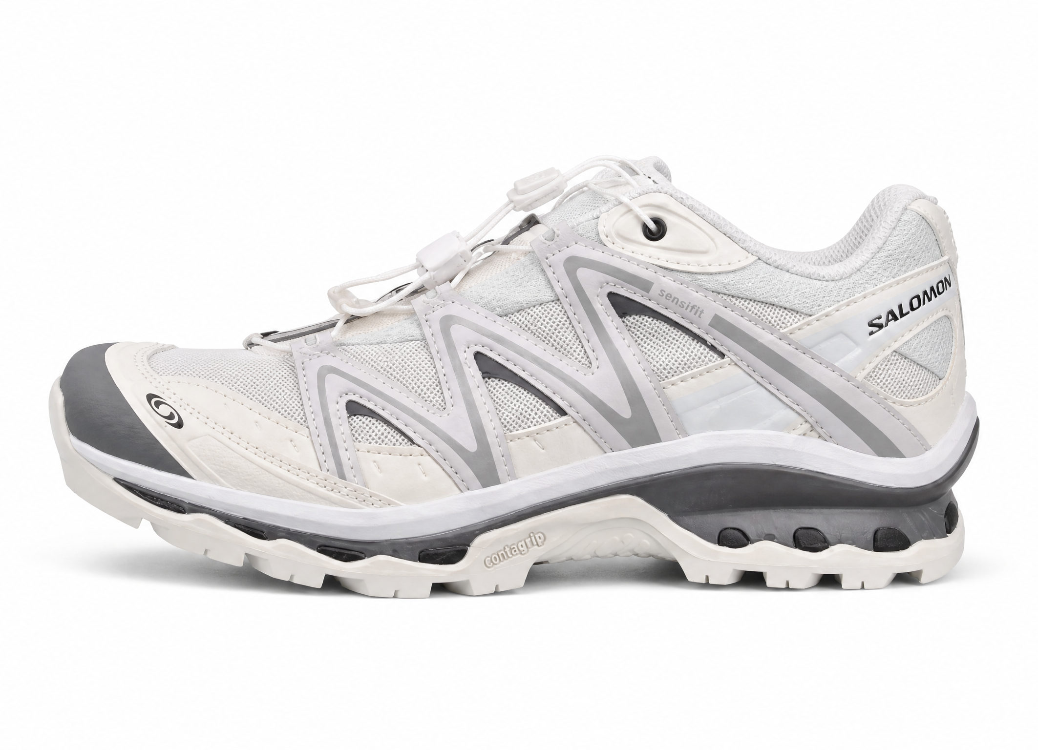 Salomon XT-Quest AUTUMN BREEZE Off-White Grey Running Shoes 417426