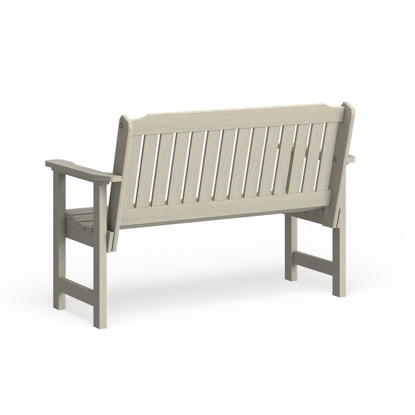 Lehigh 5foot Ecofriendly Synthetic Wood Garden Bench