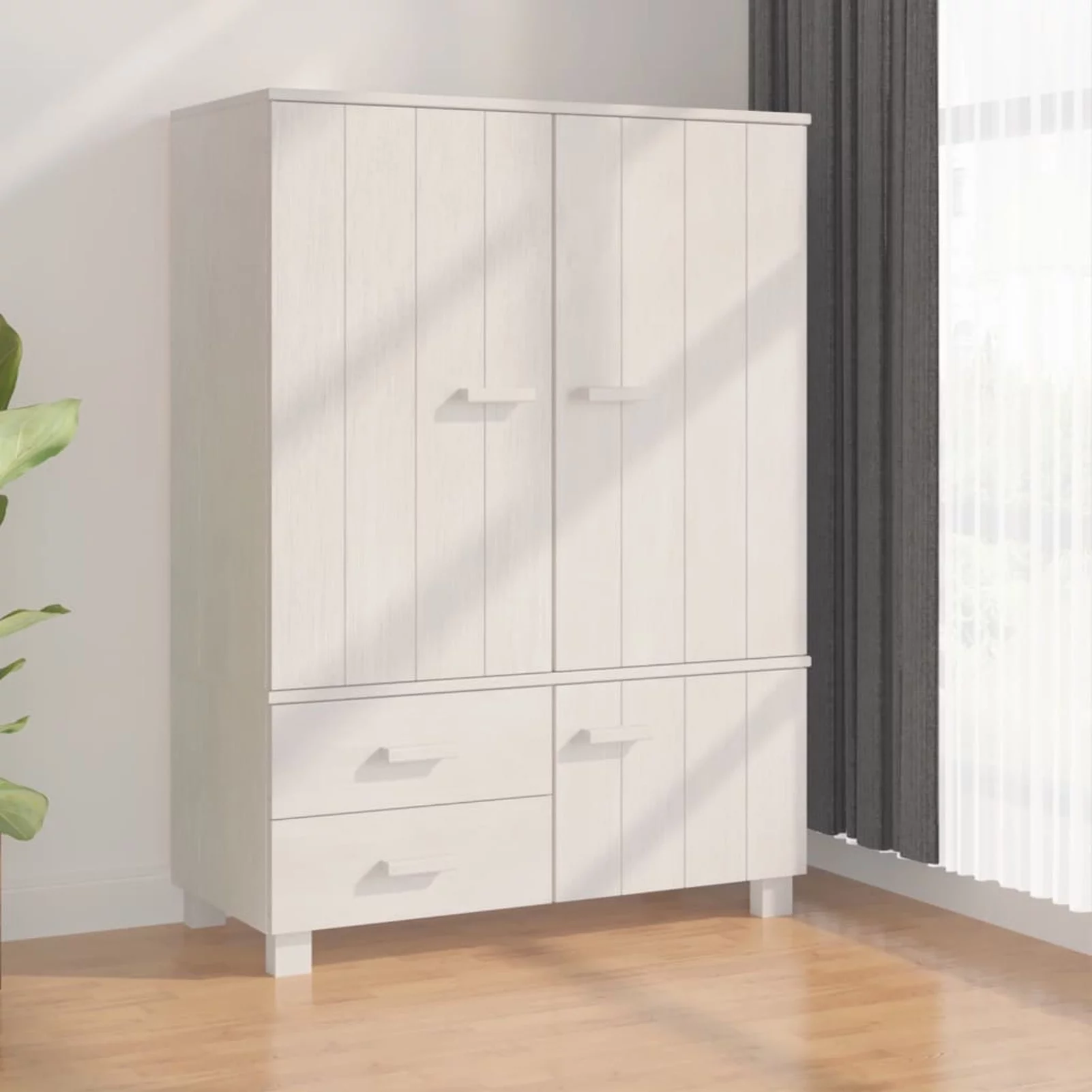 Walmeck Wardrobe HAMAR White 39