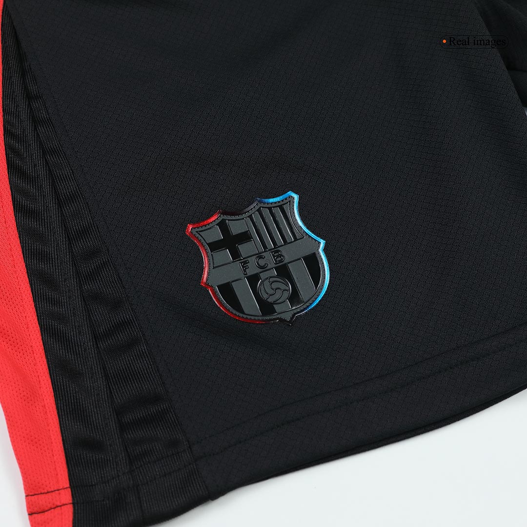 Barcelona Away Kids Soccer Jerseys Kit