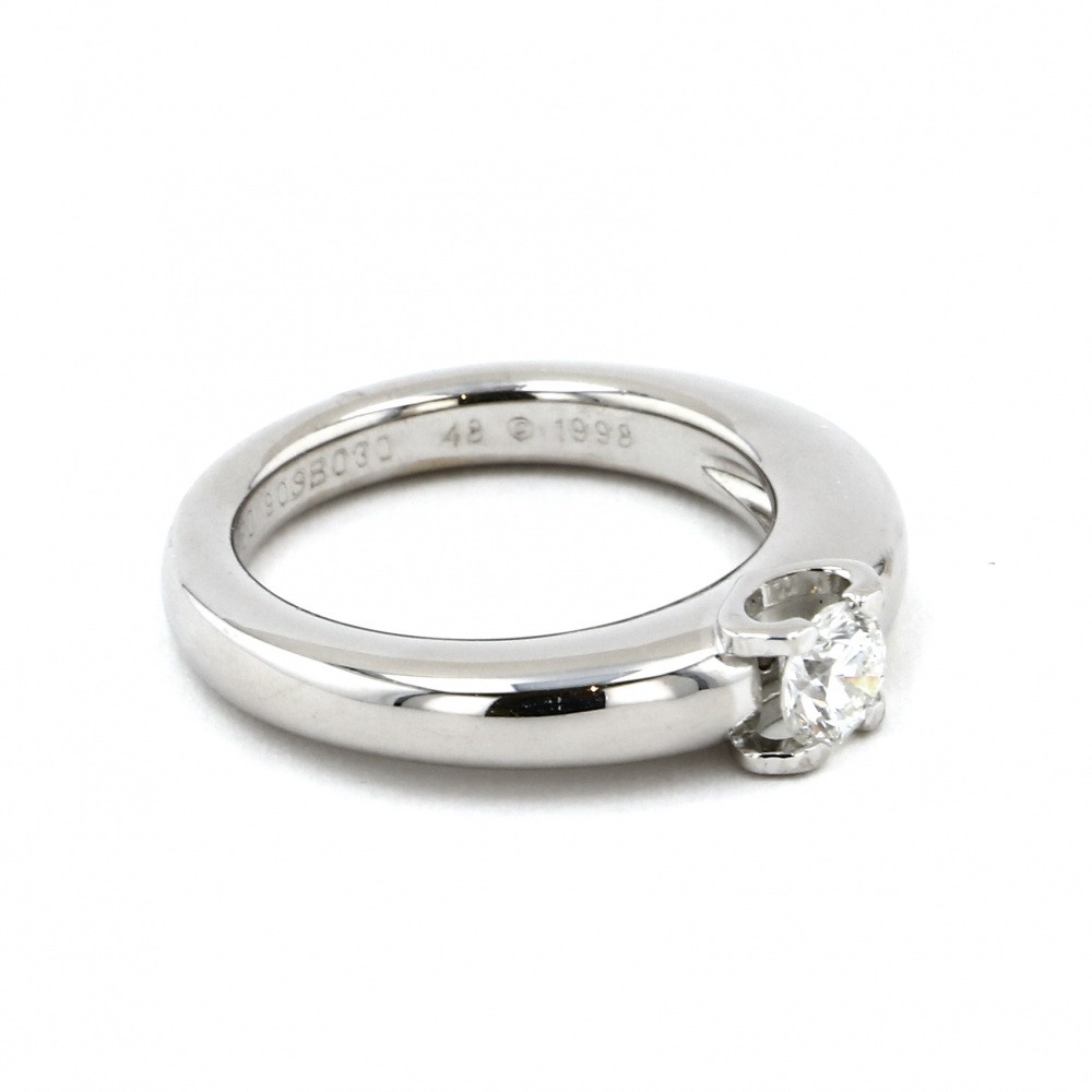 Cartier White Gold Diamond Ring K18WG