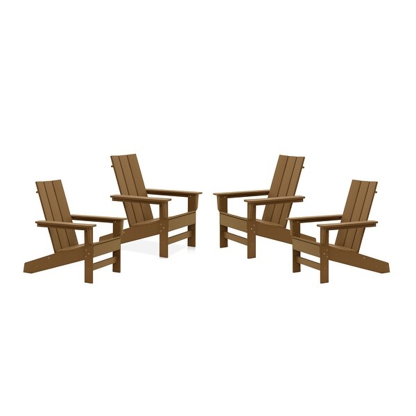 Hawkesbury Recycled Plastic Adirondack Chair (Set of 4) by Havenside Home
