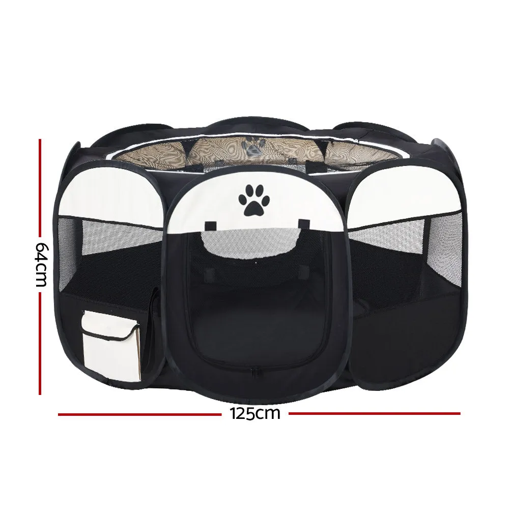 Pet Pet Dog Playpen Enclosure Crate 8 Panel Play Pen Tent Bag Puppy Fence 2XL