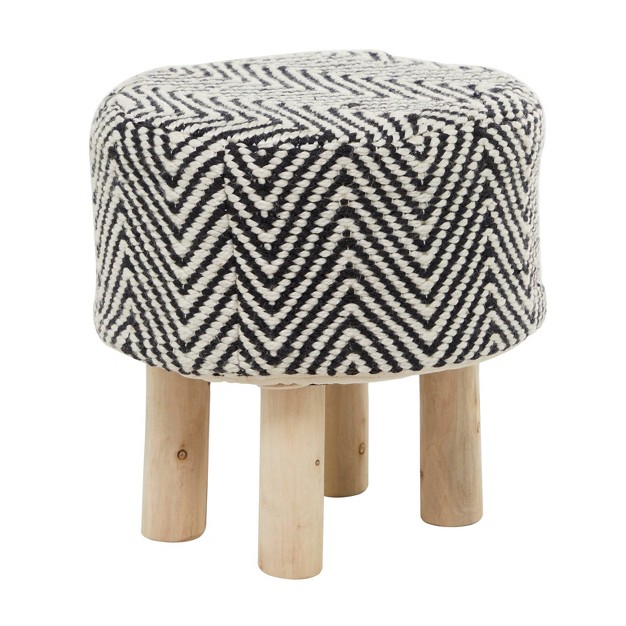 Bohemian Wood Stool Olivia amp May