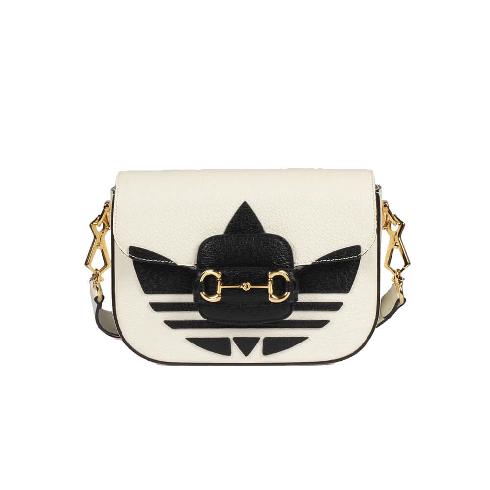 Gucci x Adidas Horsebit 1955 Mini GG Supreme Shoulder Bag 20cm/7.9in 735139