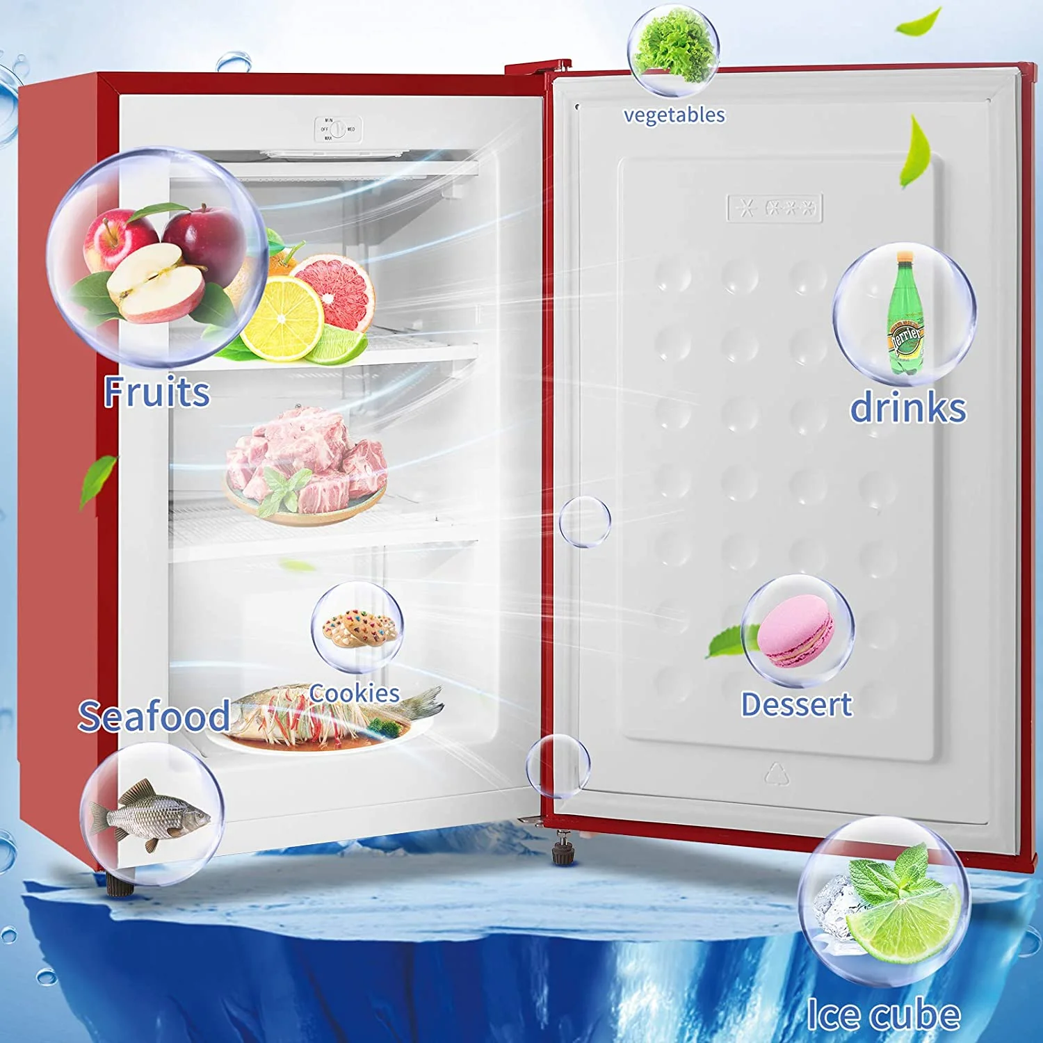 Compact Upright Freezer