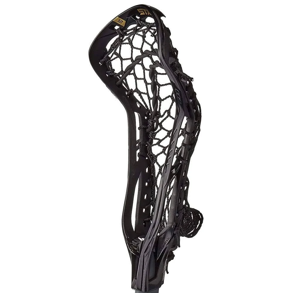 STX Crux 600 Head with Crux Mesh Pro Lacrosse Head - Black
