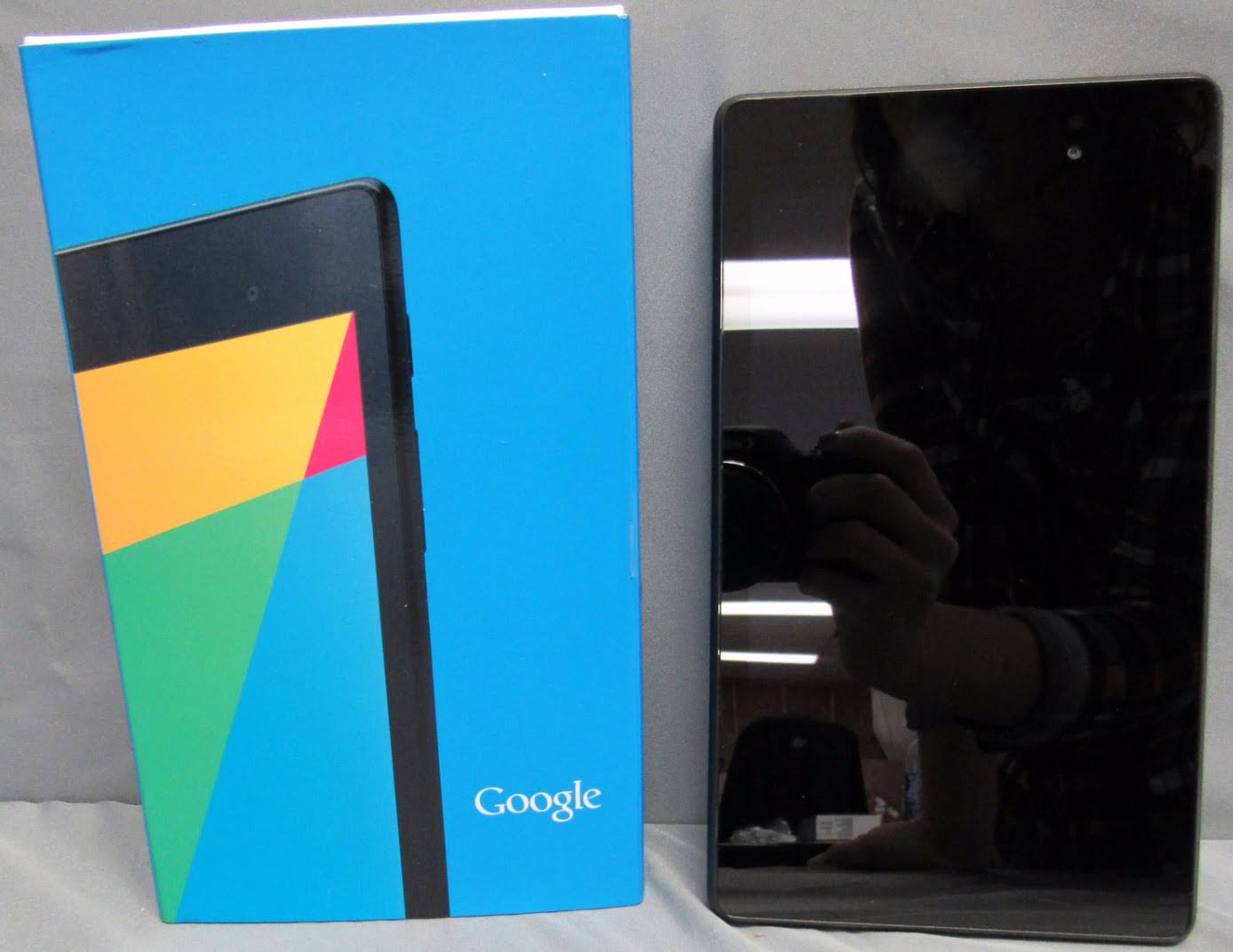 Google Nexus 7 (2013) - Wi-Fi - 16 GB - Black - 7x22