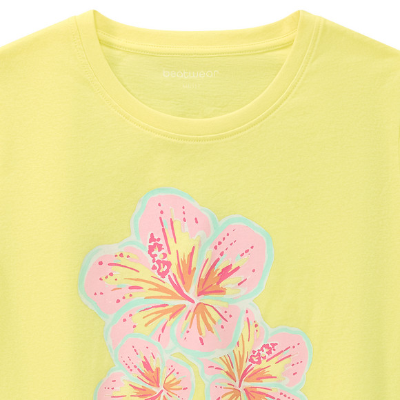 Beatwear Mädchen T-Shirt mit Blumen-Print