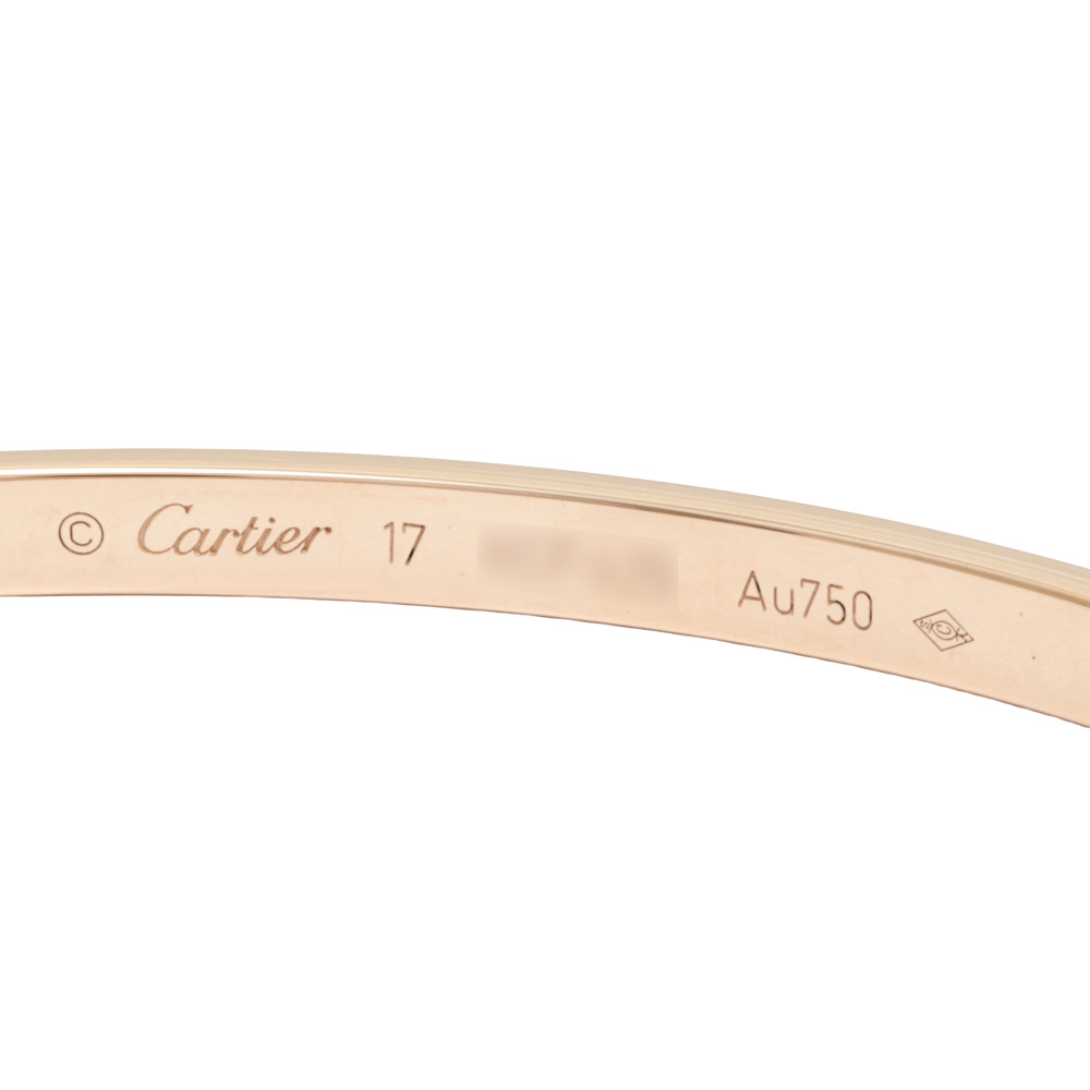 Cartier Love Bracelet 18K Rose Gold B6079000