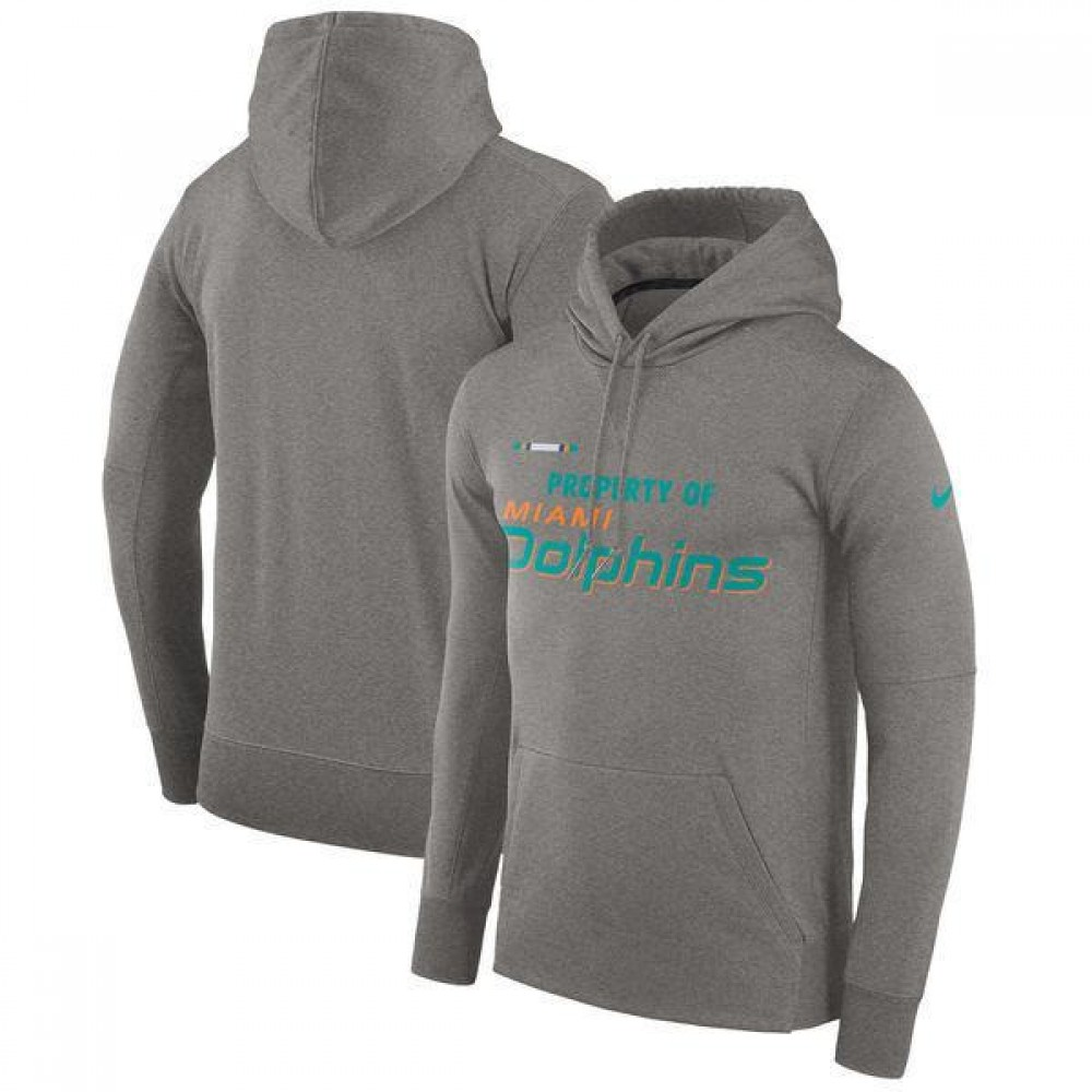 Men's Miami Dolphins Club Therma NFL Pullover Hoodie