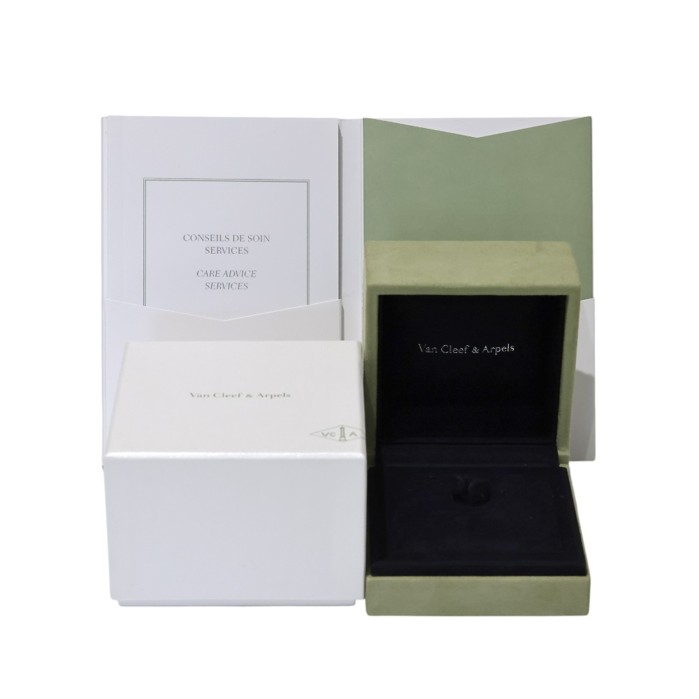 Van Cleef & Arpels Perlée Clovers Sweet Clover Ring 18K Rose Gold Diamond VCARP6ML00