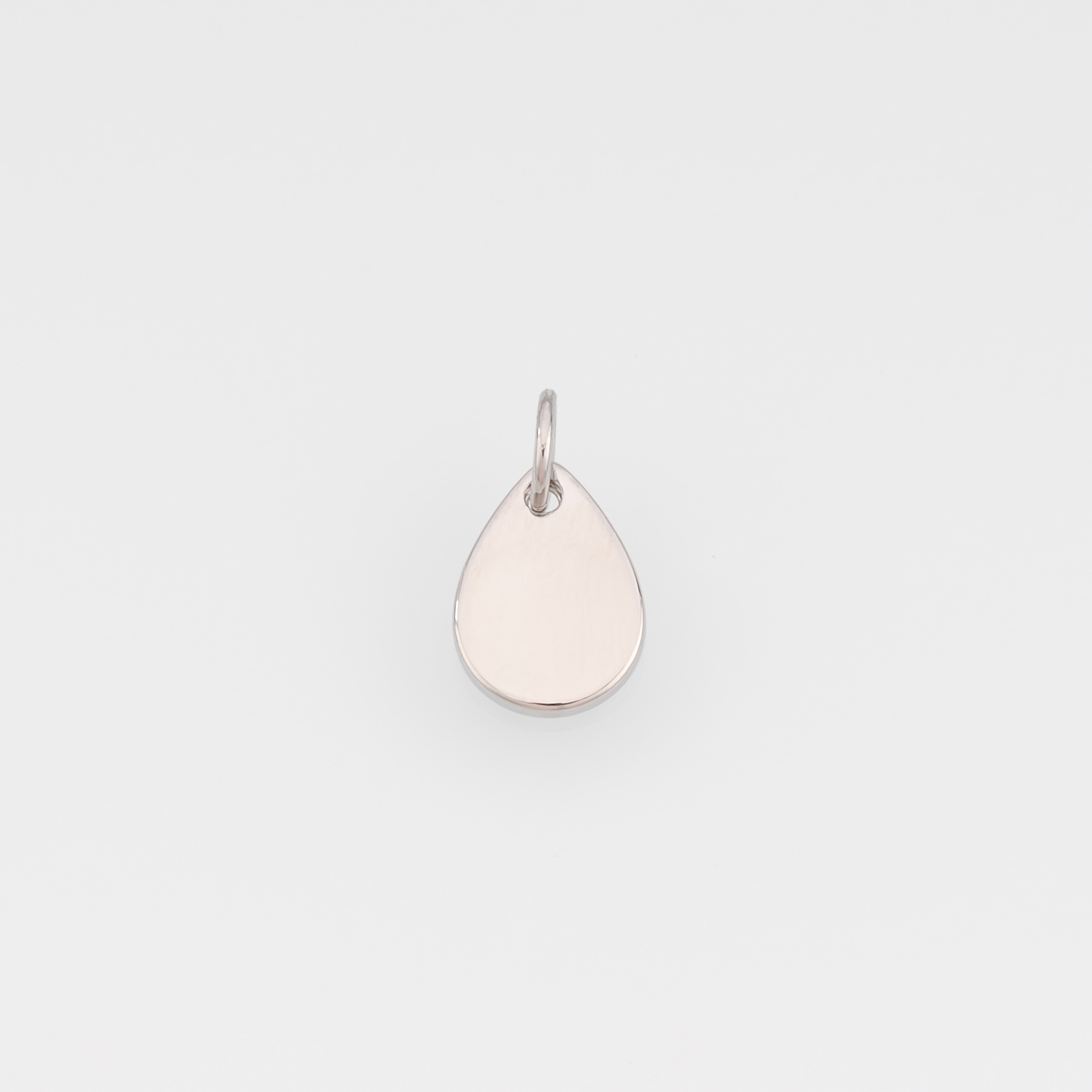 18K Gold Filled Teardrop Pendant,Teardrop Charm Earrings Necklace for DIY Jewelry Making Supply