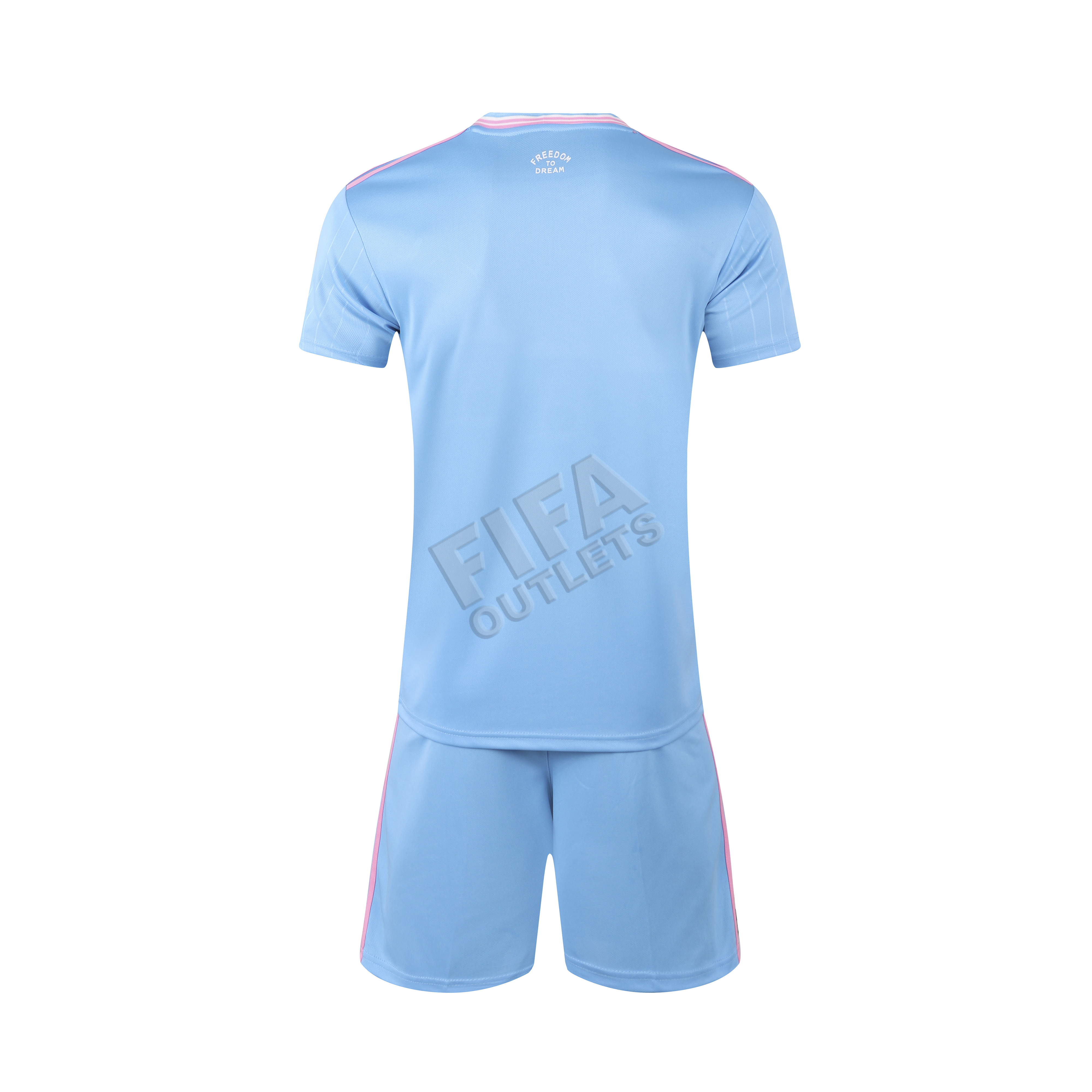 Men's Inter Miami Originals Blue 2025 Third Replica Player Jersey Set