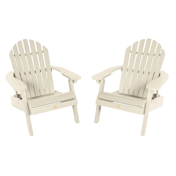 Highwood Hamilton Reclining Adirondack Chairs (Set of 2)