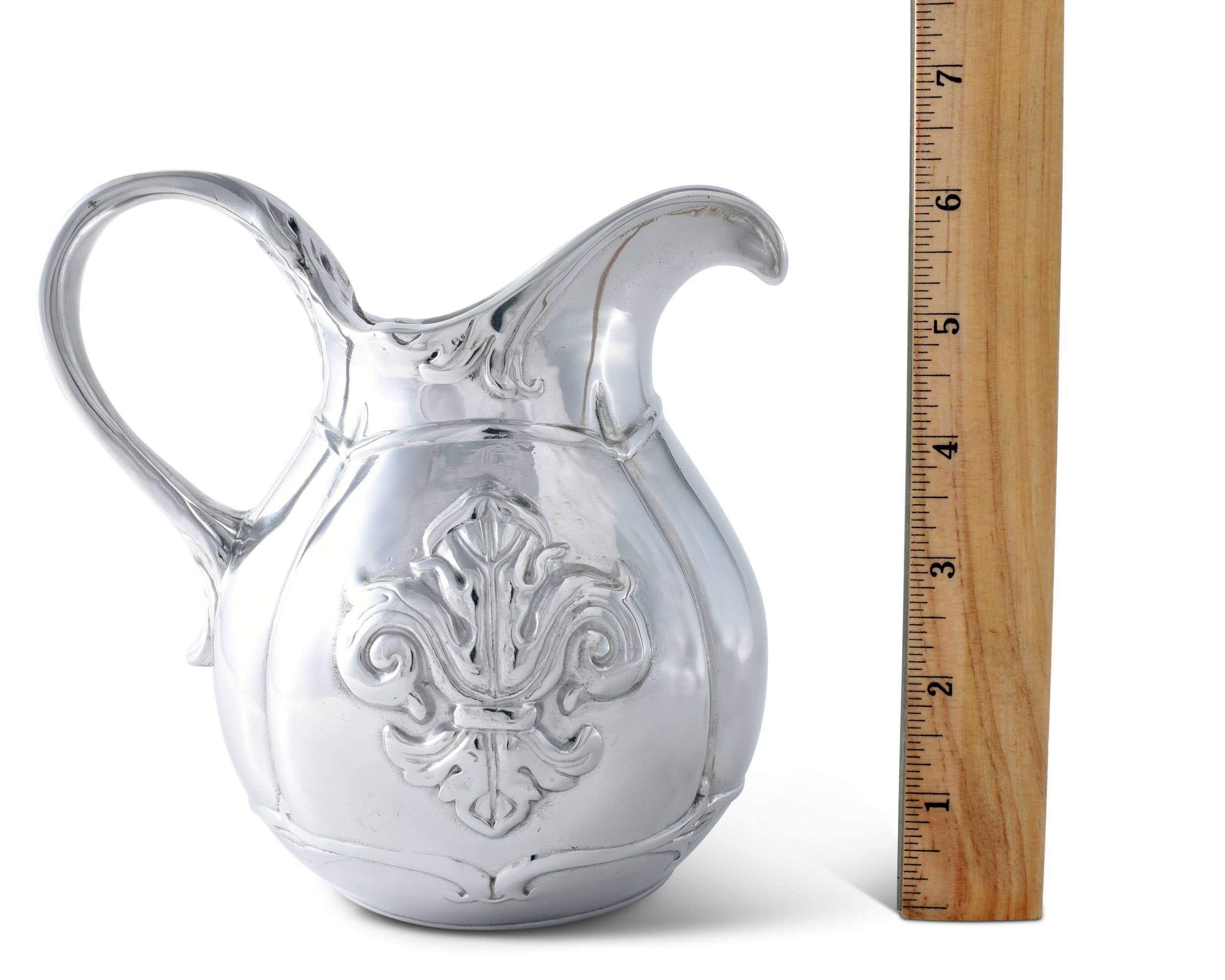Arthur Court Fleur De Lis Pitcher Small