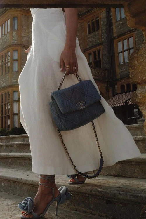 Elegant Halter Backless Maxi DressClistos