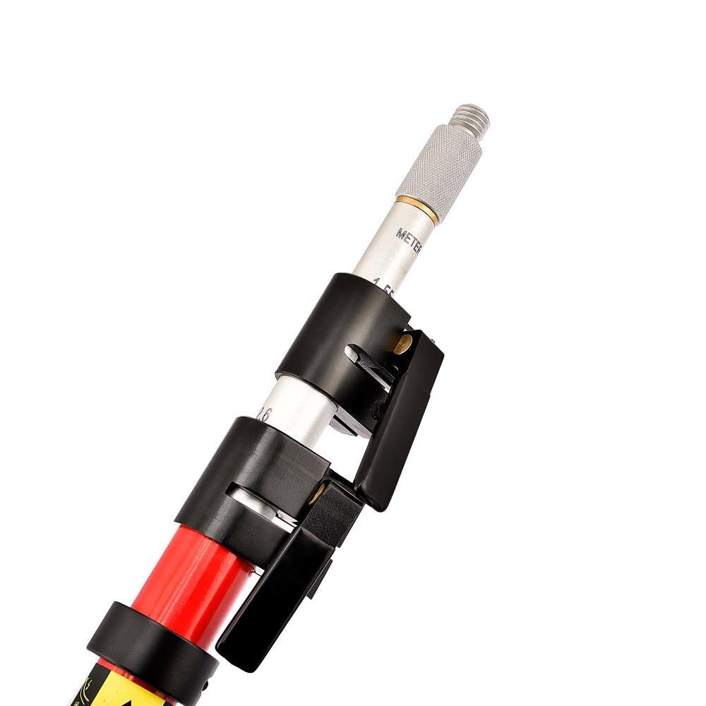 AdirPro 12& Aluminum Prism Pole w/ Quick Release Clamp 750-19-QRC