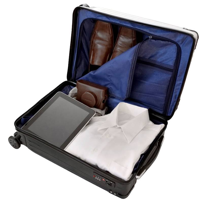 Mojo Pittsburgh Steelers Premium 2-Toned 21x22 Carry-On Hardcase in White