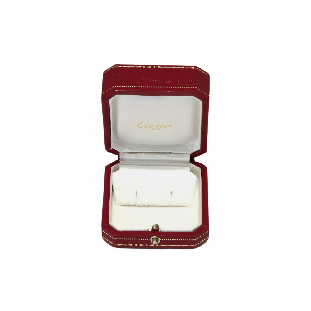 Cartier Hindu K18YG Yellow Gold Earrings Diamond