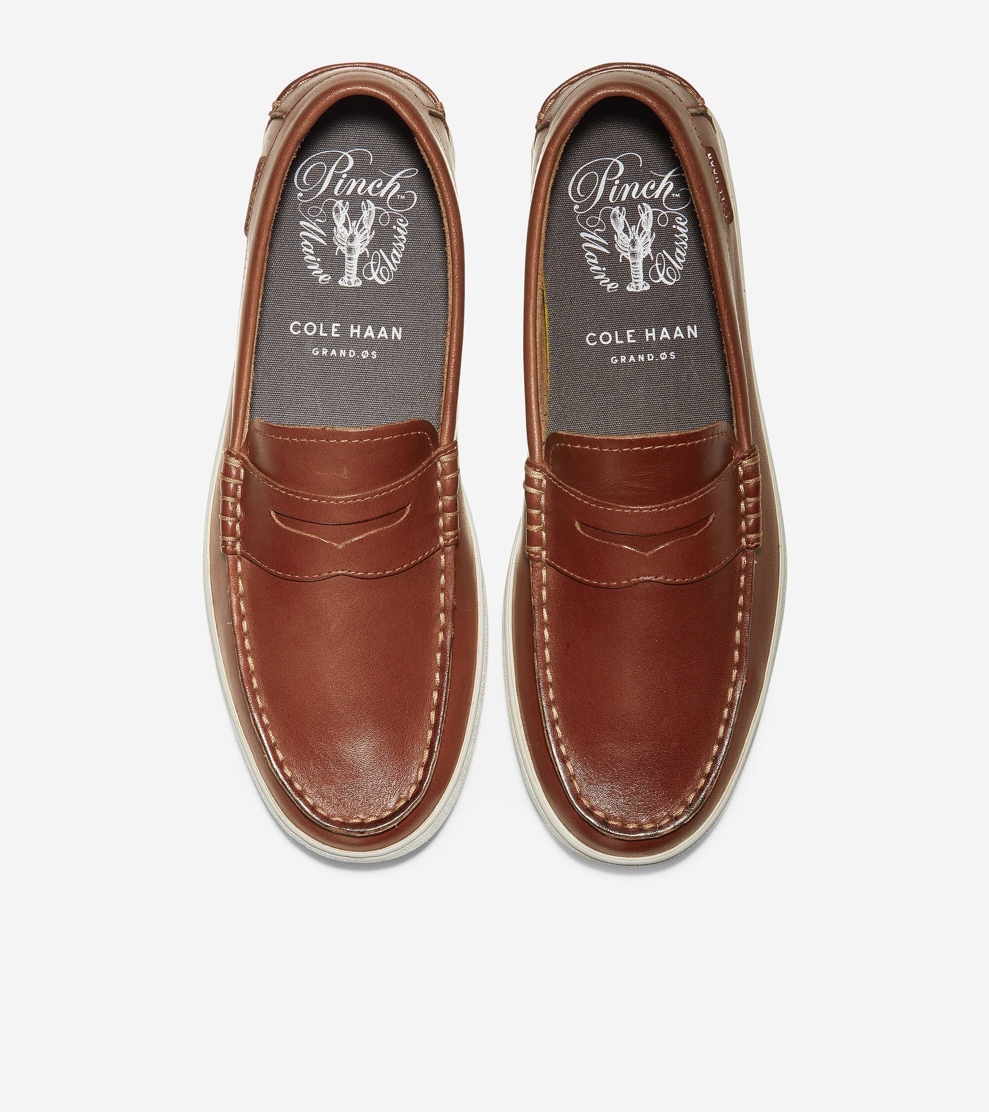 Cole Haan Men&s Pinch Hand-Stained Weekender - British Tan