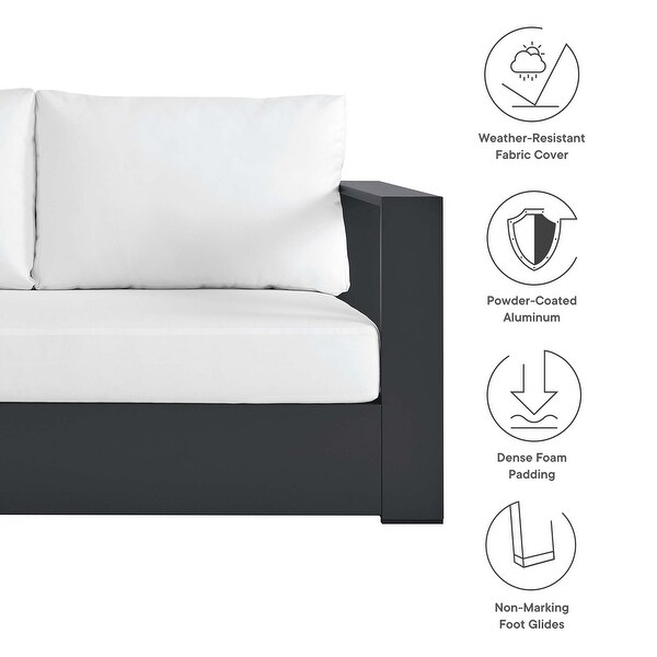 Tahoe Patio Aluminum Modular RightFacing Loveseat