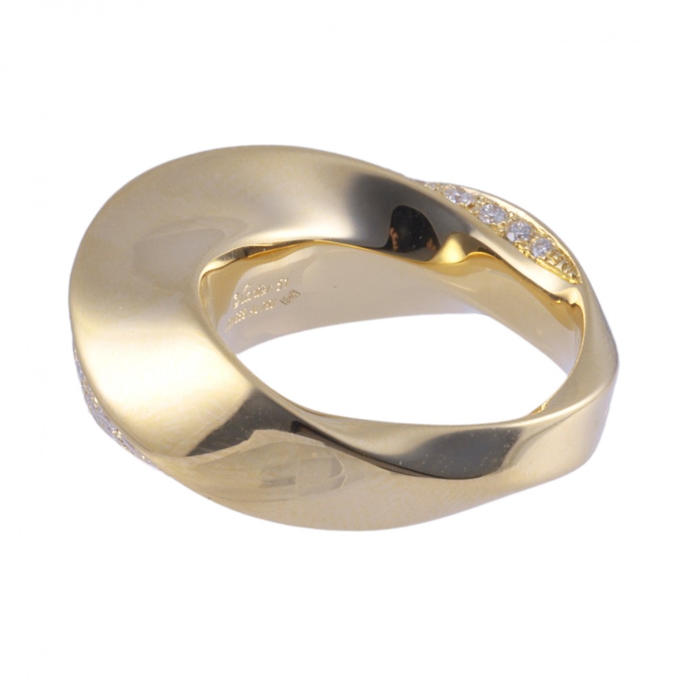 Cartier Coudekura Ring 18K Yellow Gold Diamond N4748100