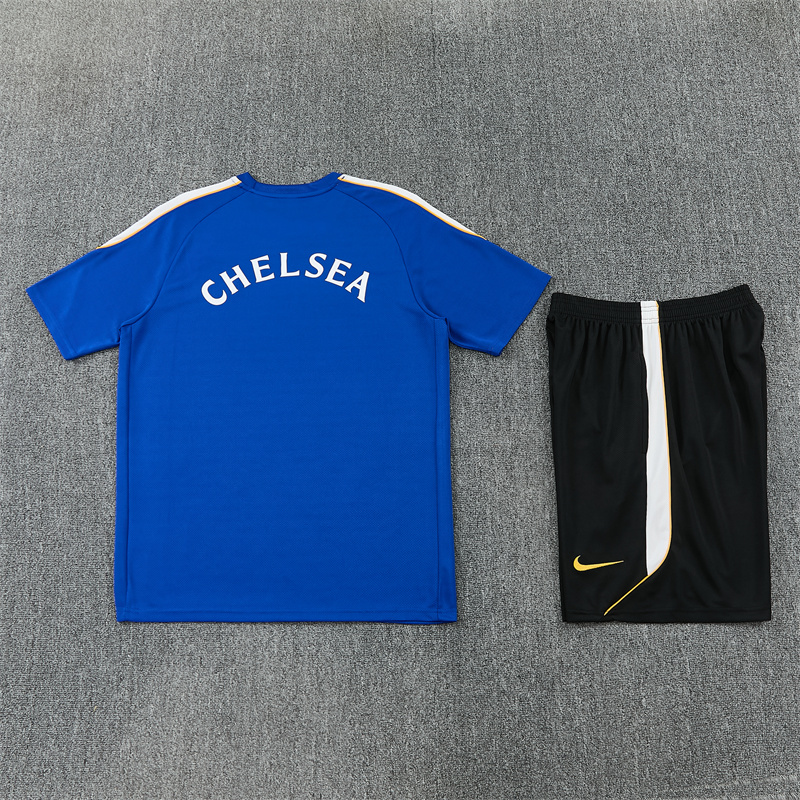 Chelsea 26/27 Training Short Sleeves Blue 4