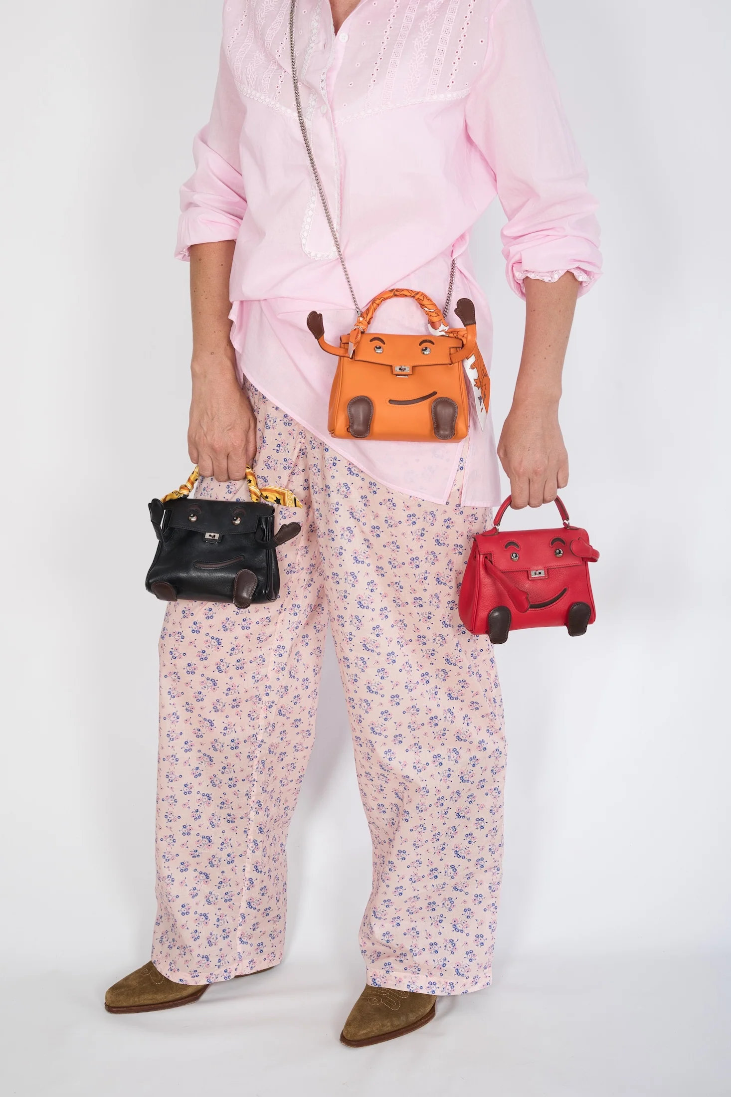 Hermès Kelly Doll Quelle Idole Noir Gulliver Palladium Hardware