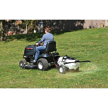 Workhorse Sprayers 15-Gallon Plastic Pull-Behind Sprayer LG15ETS💝 Last Day For Clearance