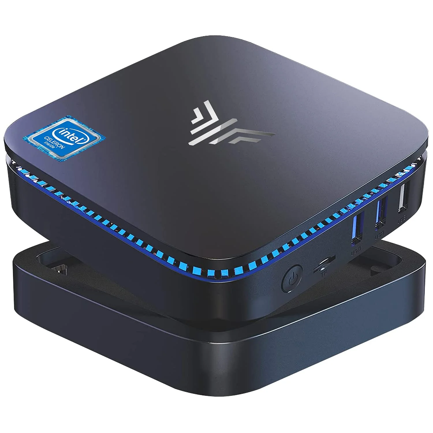 Kamrui Mini PC, AK1 Pro 12GB RAM 256GB SSD