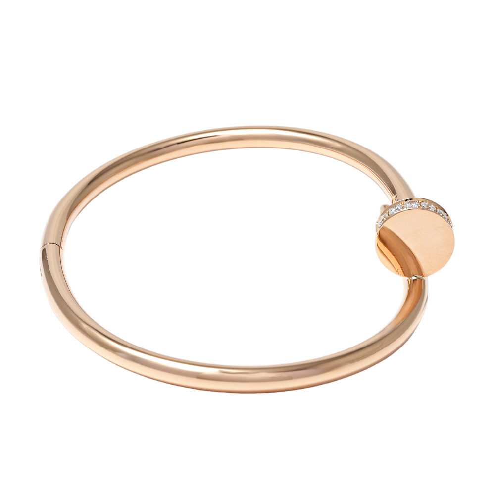 Cartier Juste un Clou Bracelet 18K Rose Gold Diamond B6039000