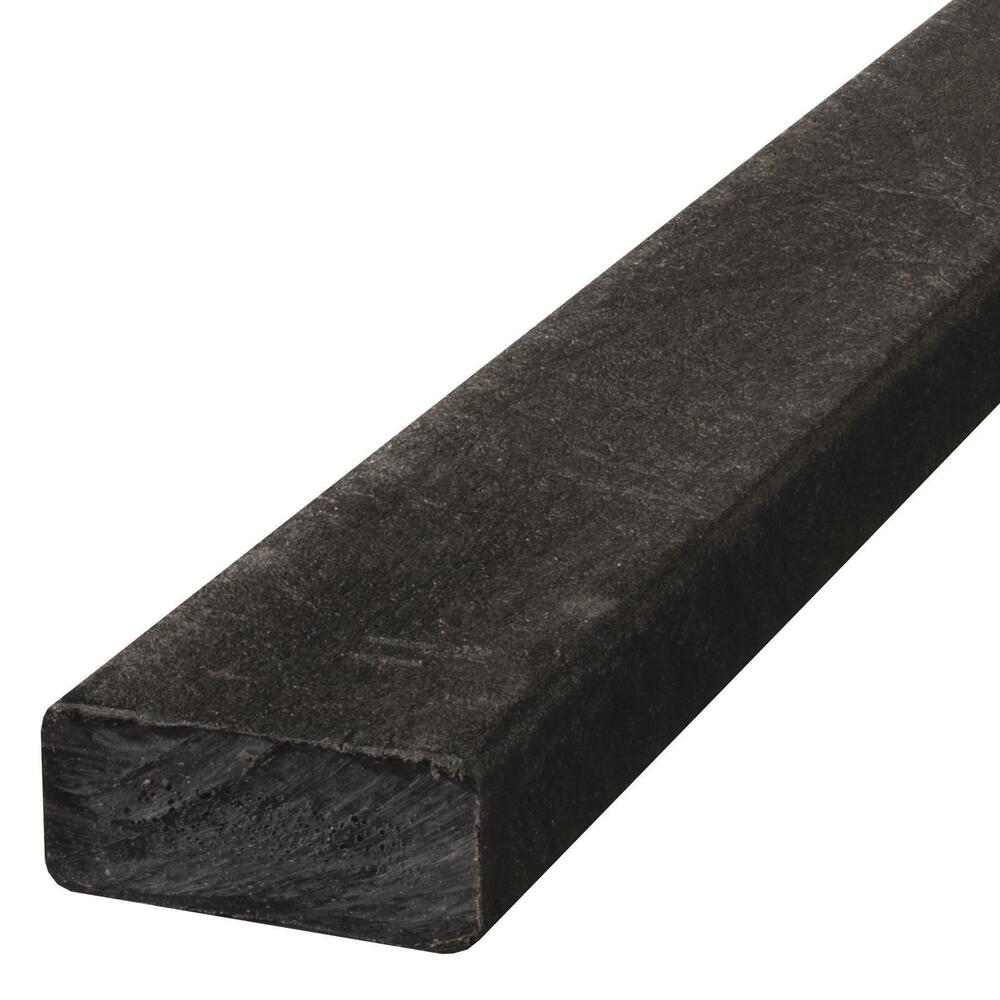 2 x 4 x 8′ Black Plastic Lumber
