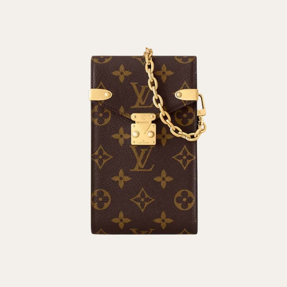 Louis Vuitton Phone Pouch Métis Brown 6.7 Inches N00144