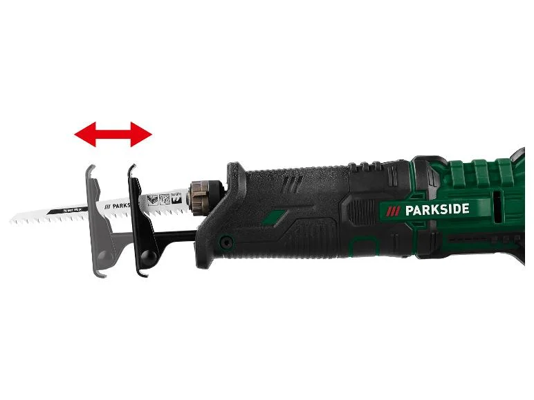 Scie sabre sans fil PSSA 20-Li B2, 20 V