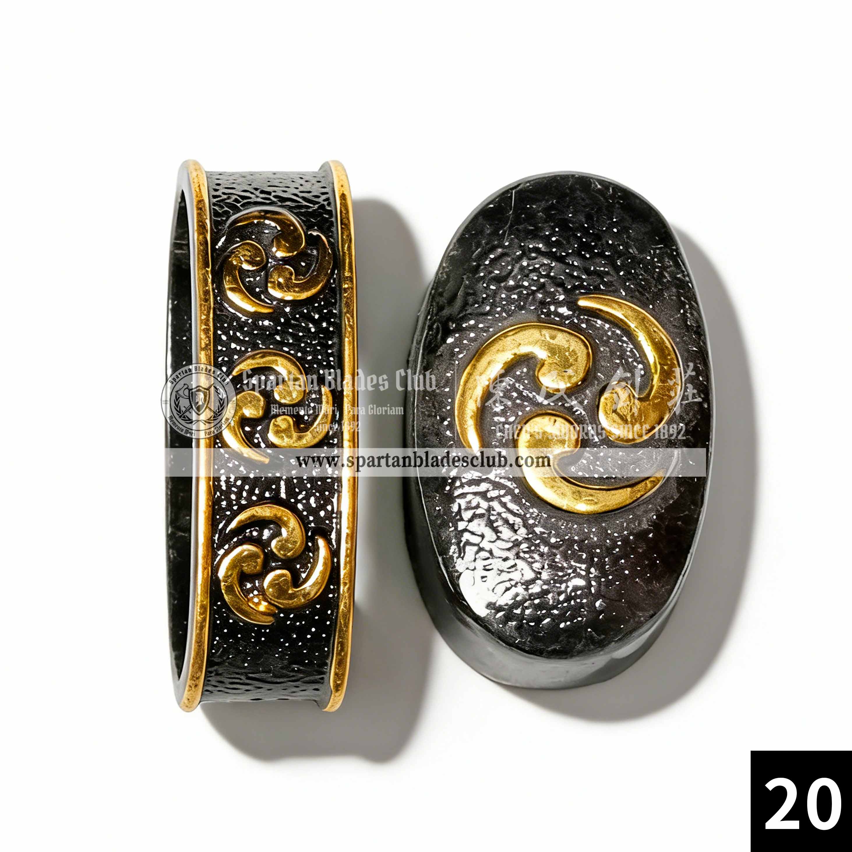 Custom Your Katana | Fuchi&Kashira | Spartan Blades Club | CHEN'S SWORDS 1892 - Spartan Blades Club - 陳氏劍莊1892