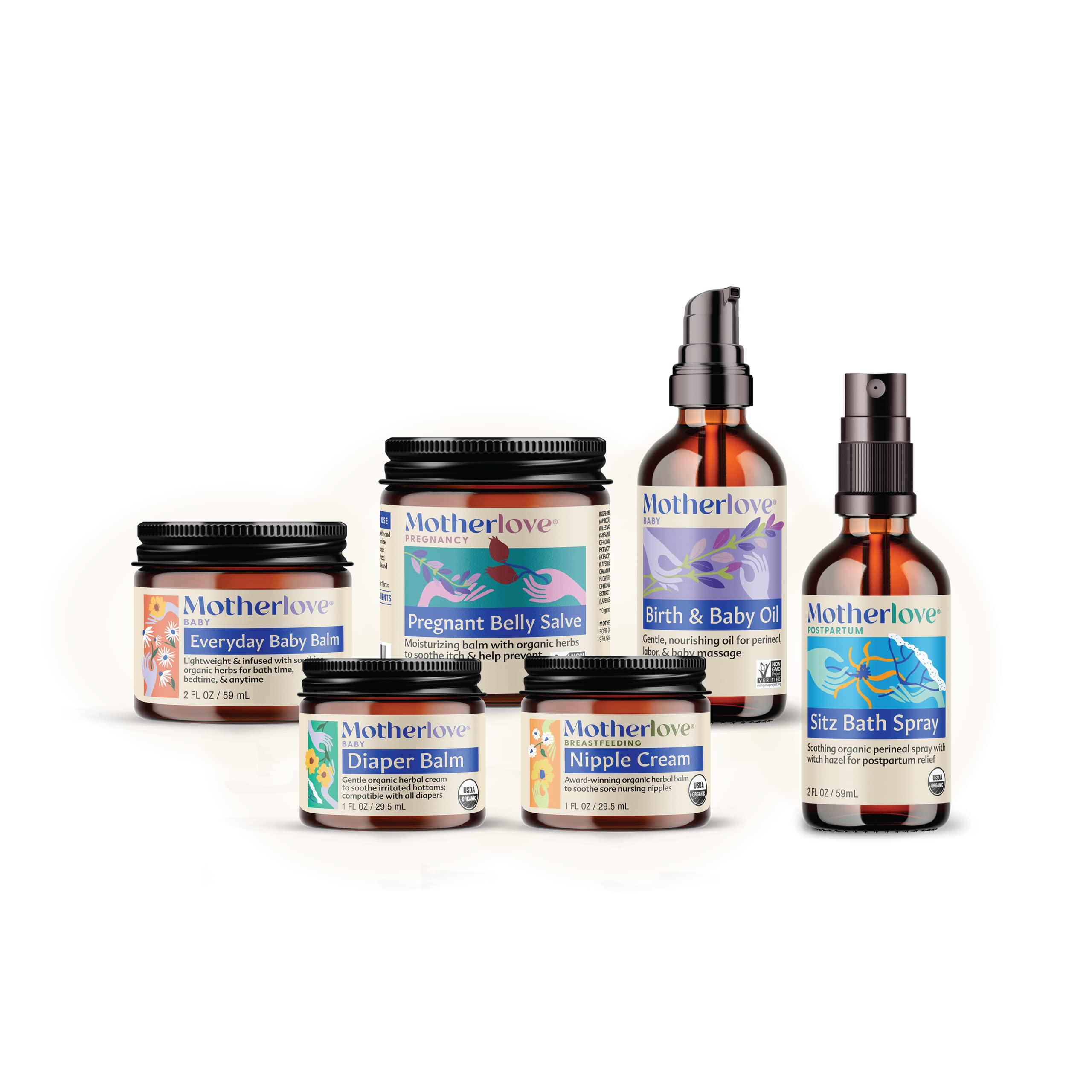 Motherlove Box Ready Herbal Shower Expecting