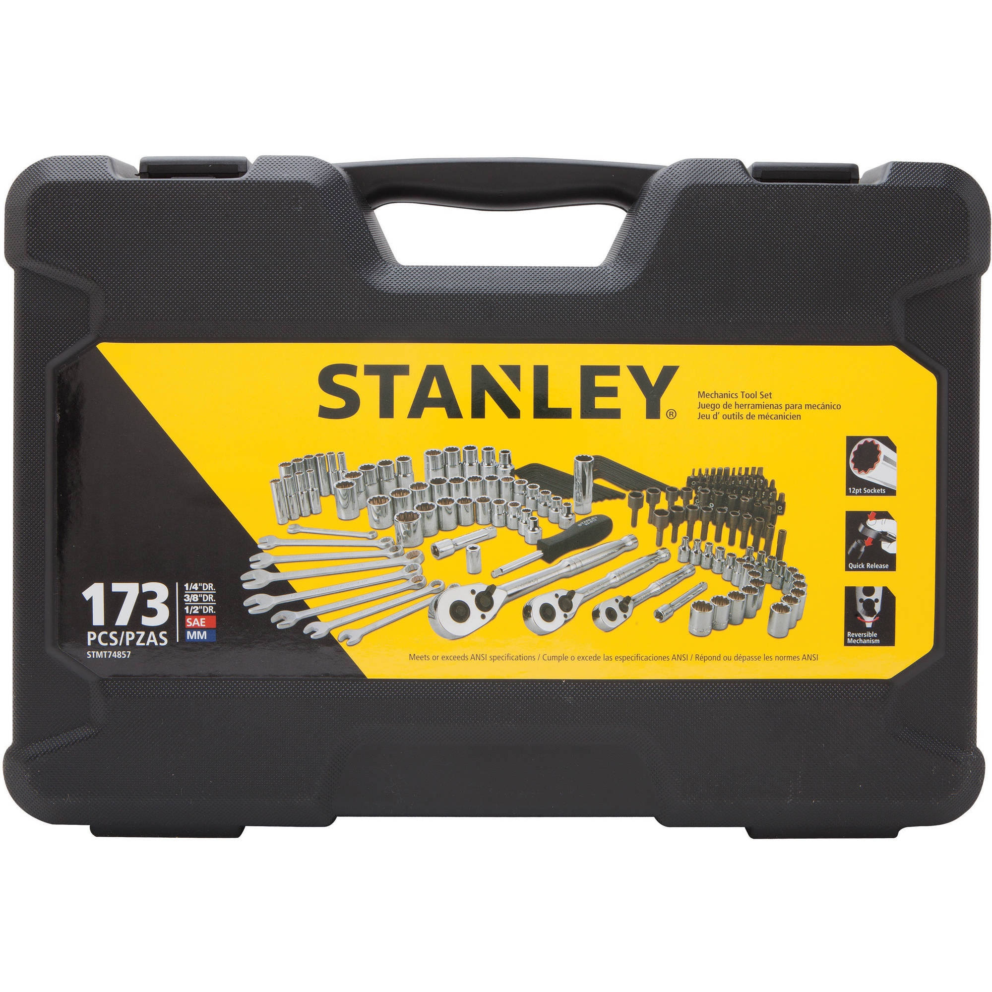 Stanley STMT74857 173-Piece Mechanics Tool Set