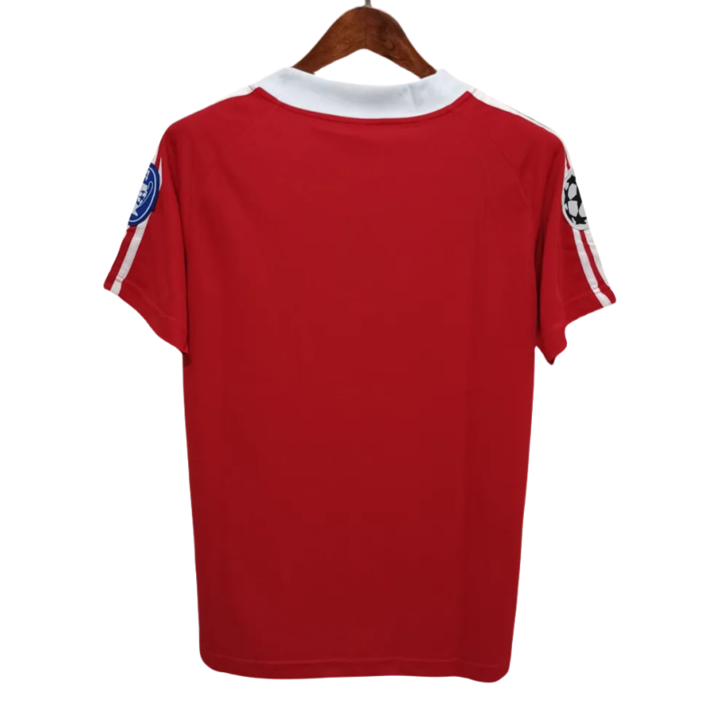 01-02 Bayern Munich Retro Jersey Home UCL