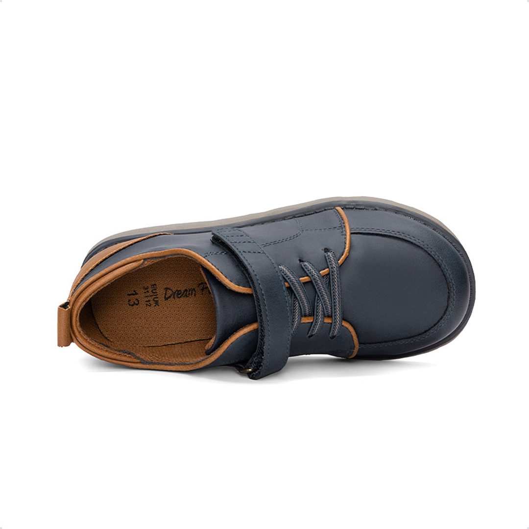 Boys' Anti-Slip Cushioned Leather Sneakers