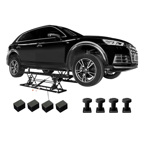 Albott 7000 LBS Portable Car Lift, Heavy Duty Quick Jack with 28
