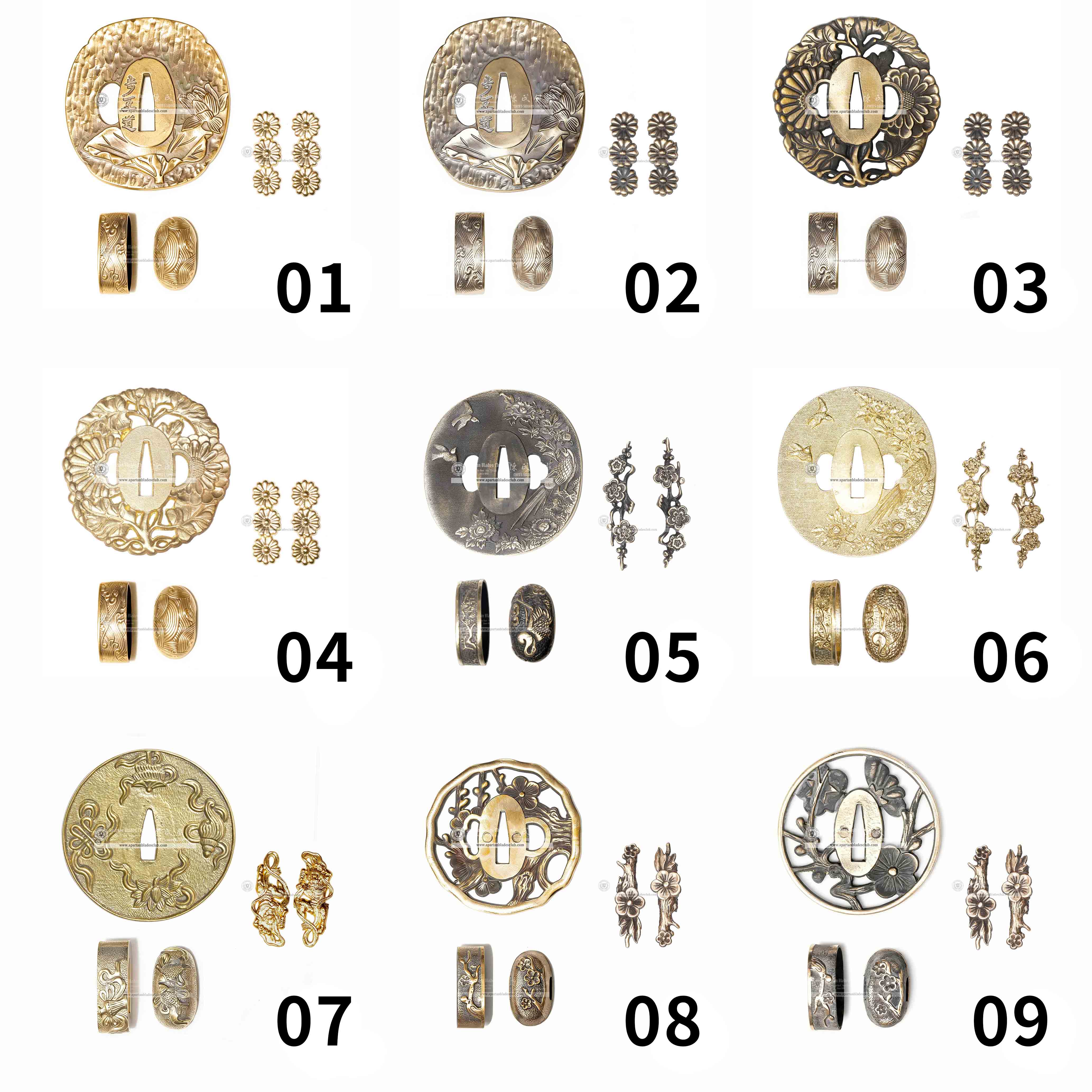 Custom Your Katana | Fintings | Spartan Blades Club | CHEN'S SWORDS 1892 - Spartan Blades Club - 陳氏劍莊1892