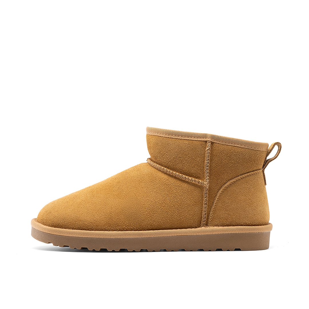Men’s Suede Faux Fur Winter Boots
