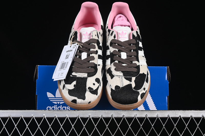 Adidas Samba Og Dark Brown/Off White/Gum JR1256