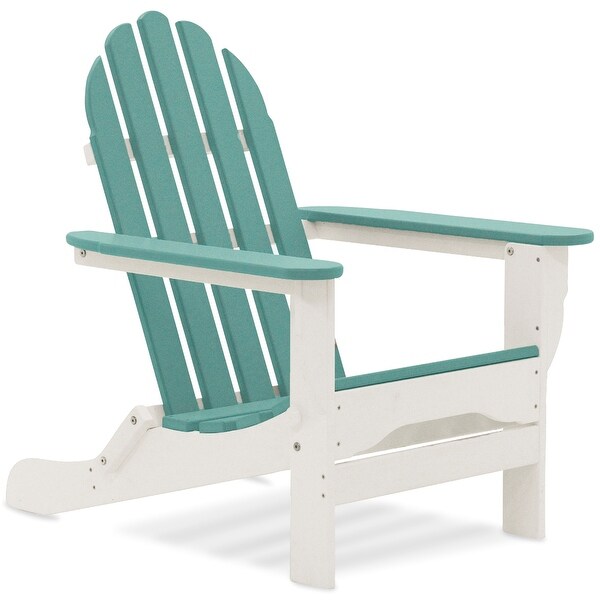 Nelson Recycled Plastic Folding Adirondack Chair by Havenside Home