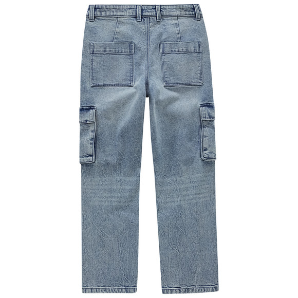 Beatwear Jungen Cargo-Jeans mit geradem Bein