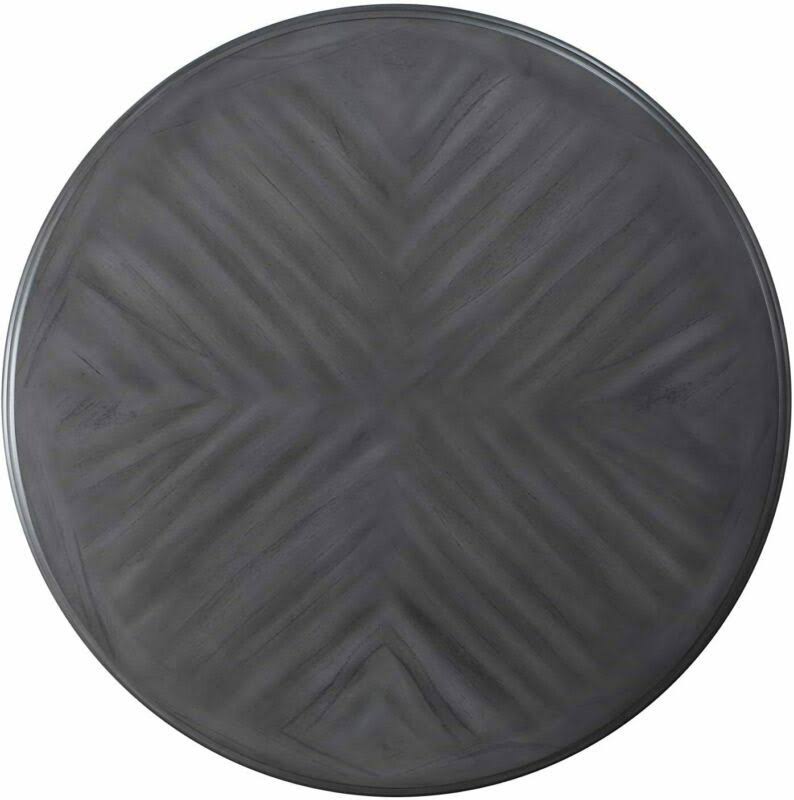 GIA Gray Round 5-Piece Dining Set from New Classic
