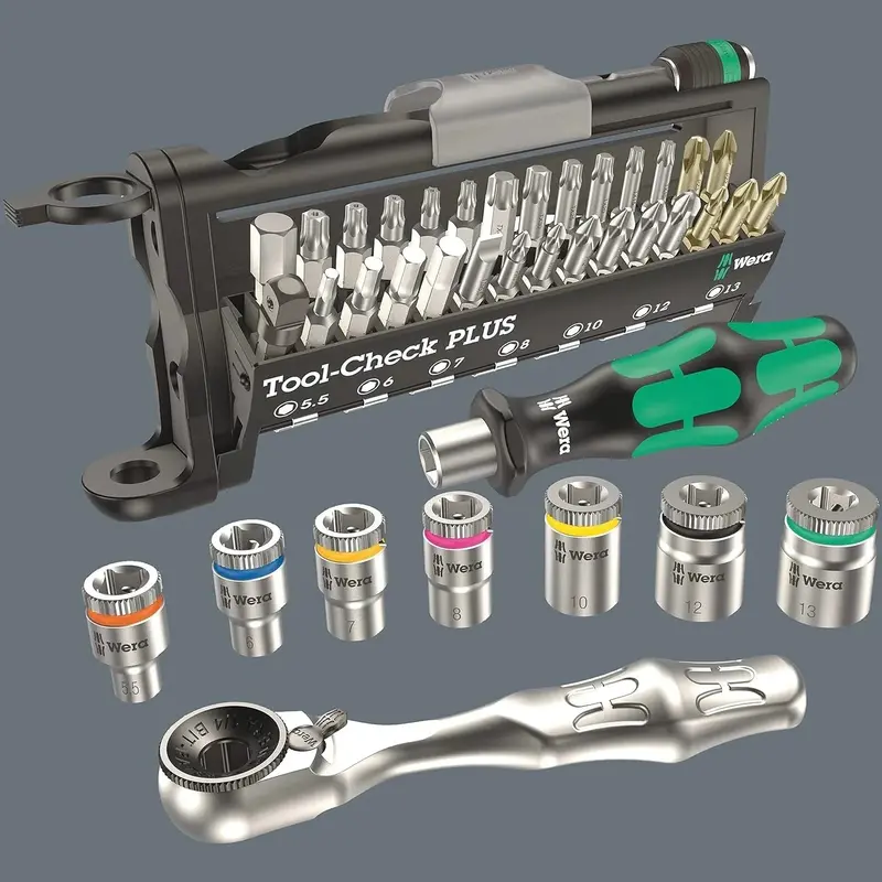 Zyklop 3/8″ Metric Ratchet Set (43-Piece) – Model 5003594001, Includes 8100 SB 2 Ratchets