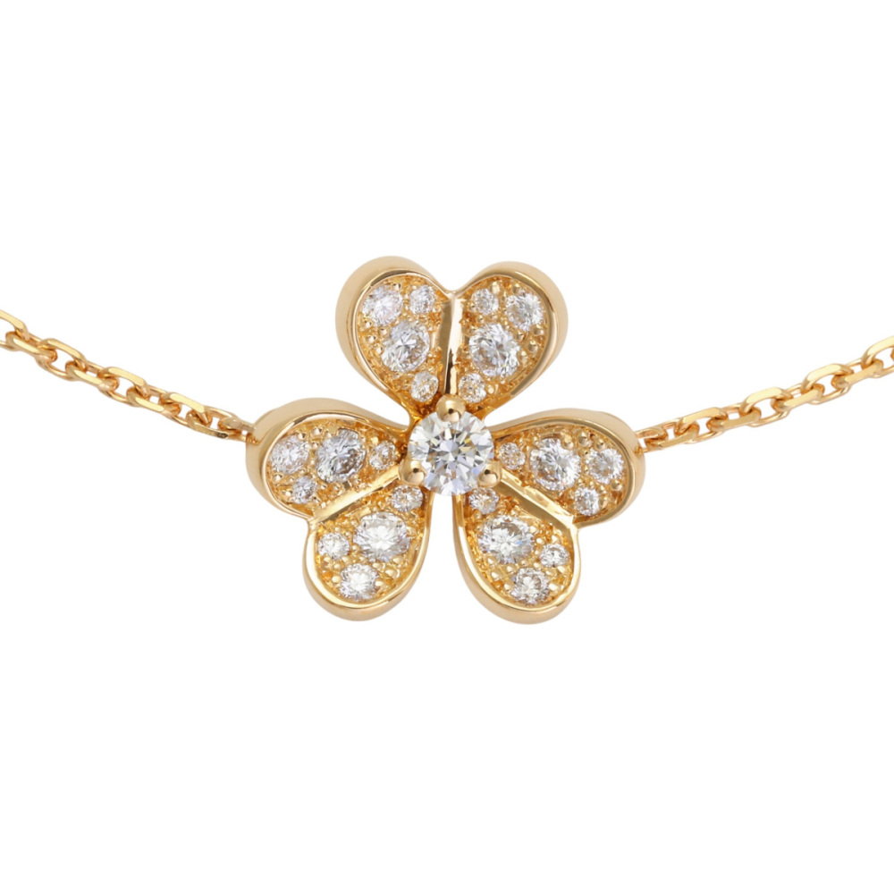 Van Cleef & Arpels Frivole Bracelet 18K Yellow Gold Diamond VCARP24100