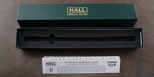 Hall Crystal Flute 11005 - Piccolo in D - Taj Mahal